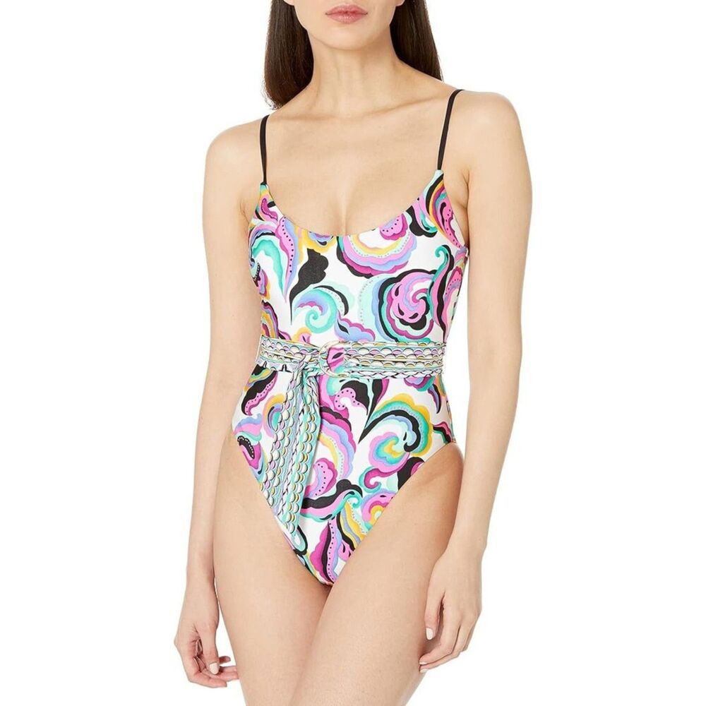 Sunshine‎ 79 Women's Over The Shoulder One Piece Swimsuit, 4